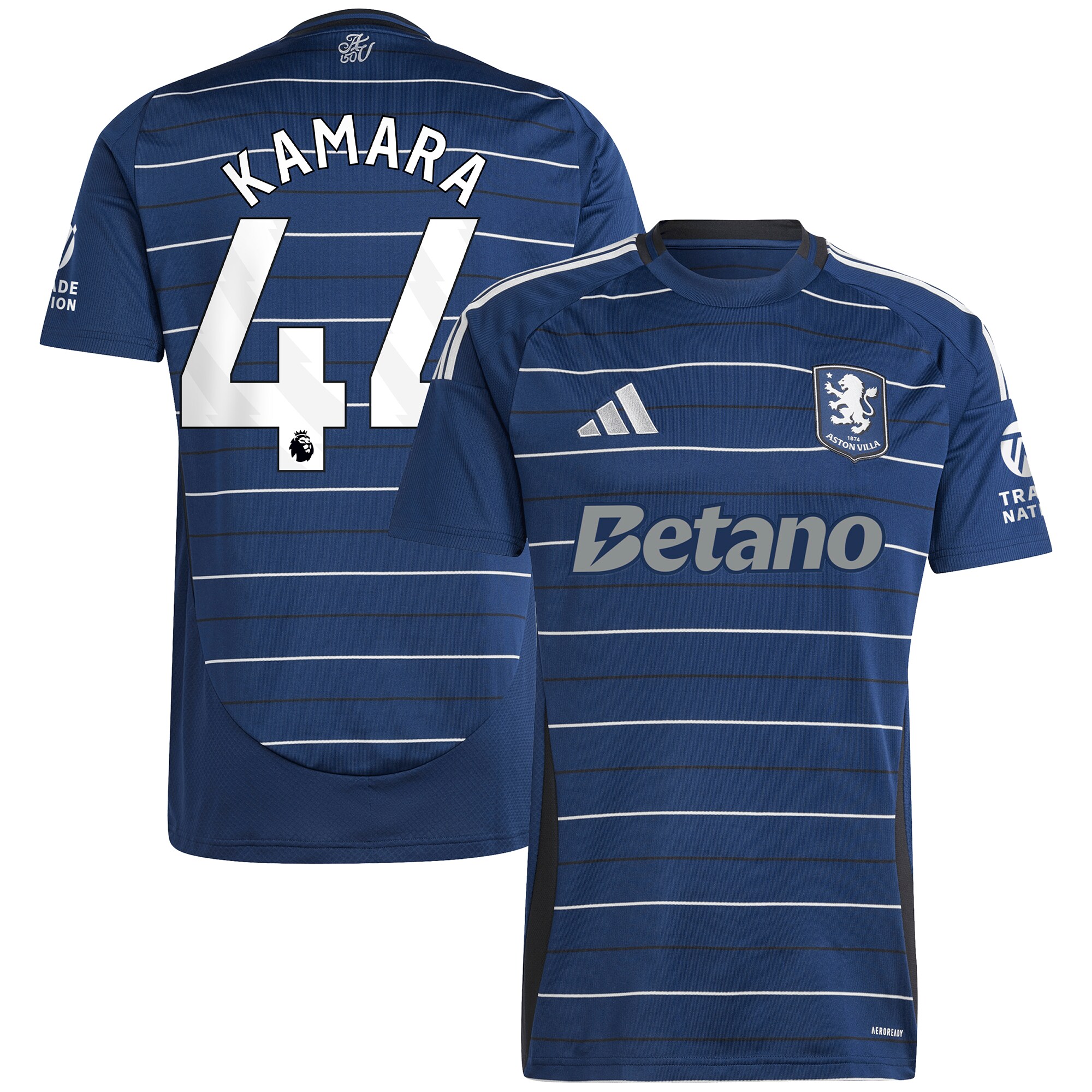 aston villa adidas third shirt 2024-25 with kamara 44 printing Collection - Official Aston Villa Shirts & Jerseys