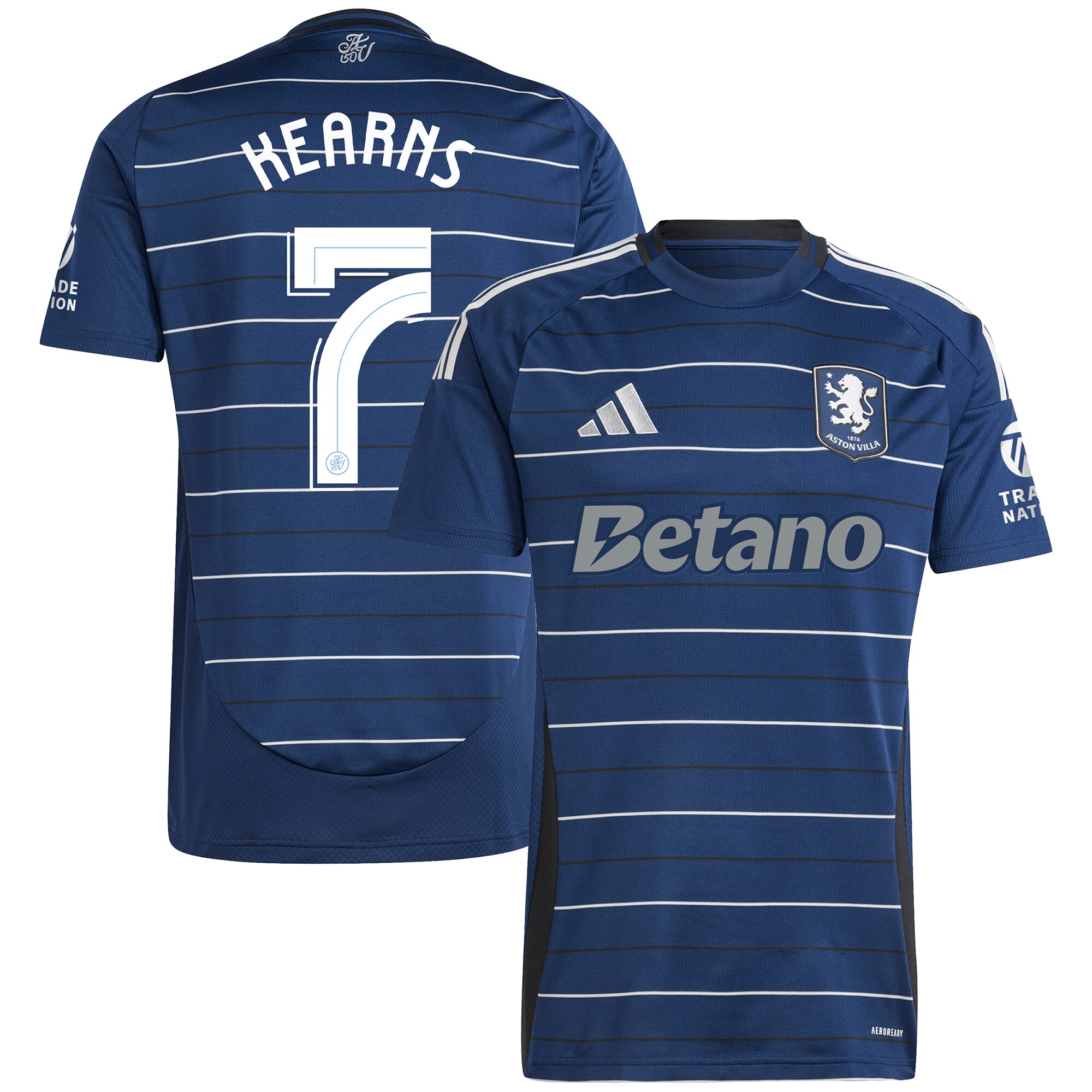 aston villa adidas third shirt 2024-25 with kearns 7 cup printing Collection - Official Aston Villa Shirts & Jerseys