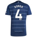 aston villa adidas third shirt 2024-25 with konsa 4 printing Collection - Official Aston Villa Shirts & Jerseys