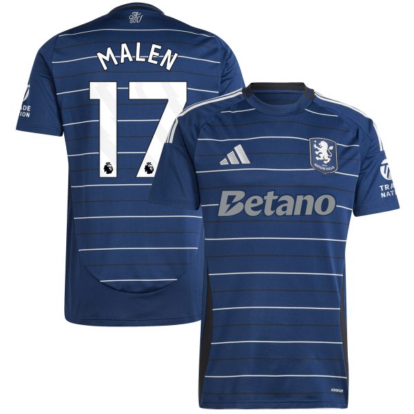 aston villa adidas third shirt 2024-25 with malen 17 printing Collection - Official Aston Villa Shirts & Jerseys