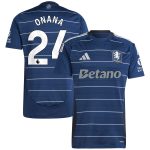 aston villa adidas third shirt 2024-25 with onana 24 printing Collection - Official Aston Villa Shirts & Jerseys
