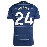 aston villa adidas third shirt 2024-25 with onana 24 printing Collection - Official Aston Villa Shirts & Jerseys