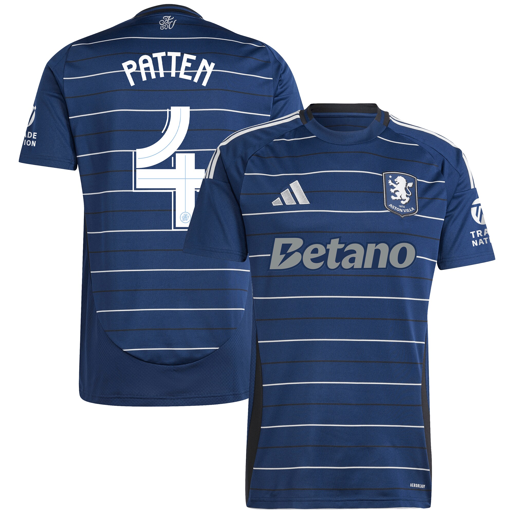 aston villa adidas third shirt 2024-25 with patten 4 cup printing Collection - Official Aston Villa Shirts & Jerseys