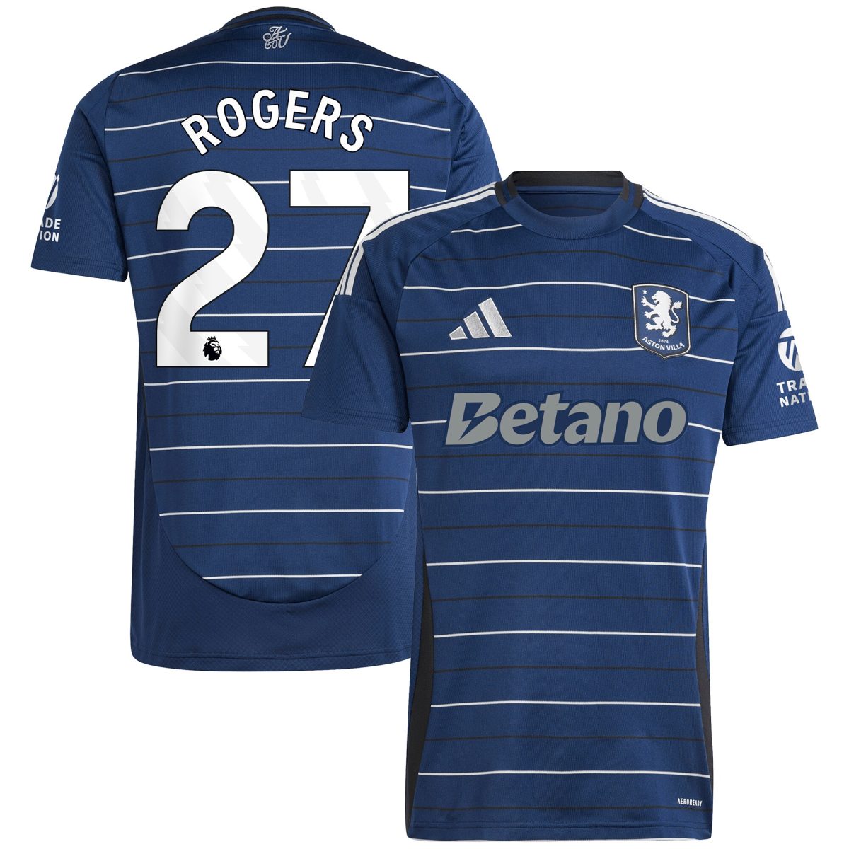 aston villa adidas third shirt 2024-25 with rogers 27 printing Collection - Official Aston Villa Shirts & Jerseys