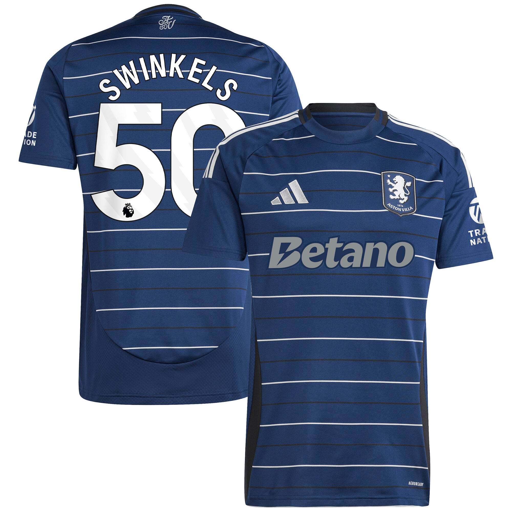 aston villa adidas third shirt 2024-25 with swinkels 50 printing Collection - Official Aston Villa Shirts & Jerseys