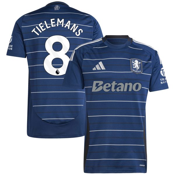 aston villa adidas third shirt 2024-25 with tielemans 8 printing Collection - Official Aston Villa Shirts & Jerseys
