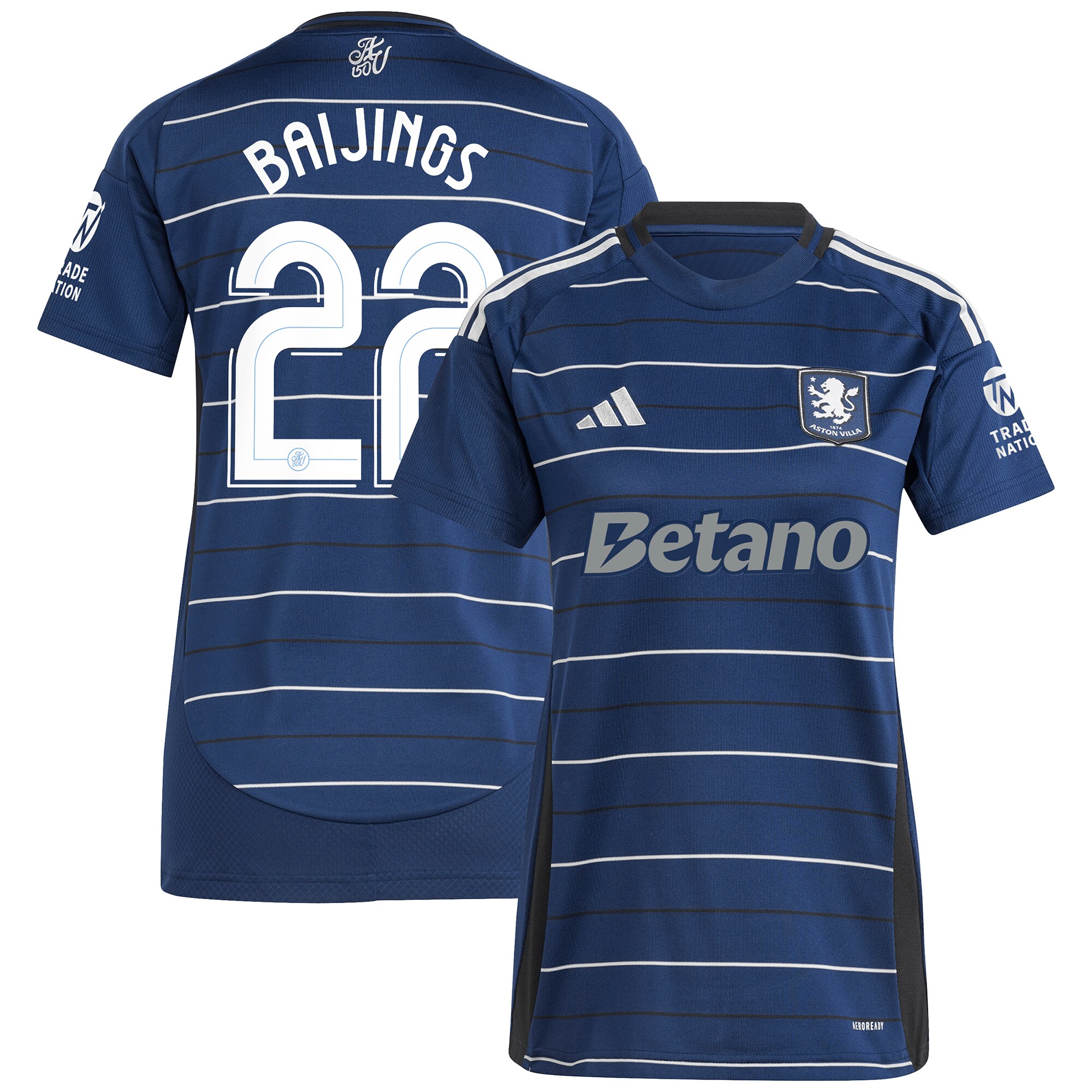aston villa adidas third shirt 2024-25 – womens with baijings 22 cup printing Collection - Official Aston Villa Shirts & Jerseys