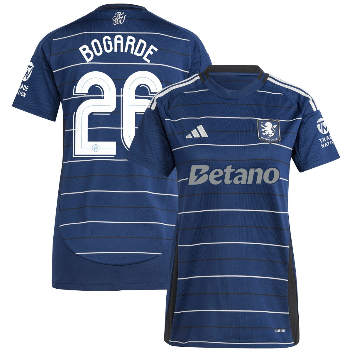 aston villa adidas third shirt 2024-25 – womens with bogarde 26 cup printing Collection - Official Aston Villa Shirts & Jerseys