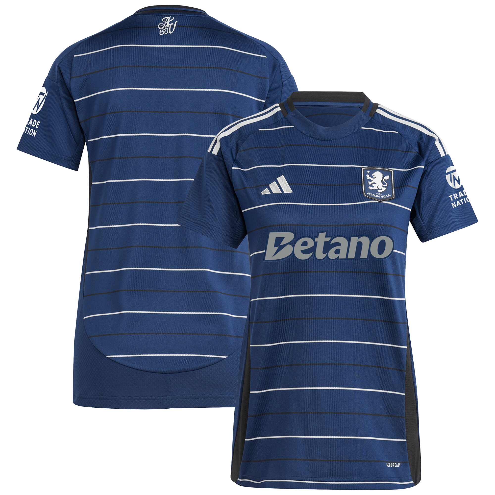 aston villa adidas third shirt 2024-25 – womens with custom printing Collection - Official Aston Villa Shirts & Jerseys