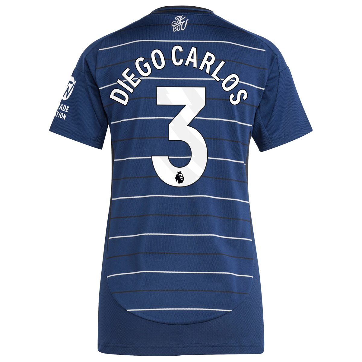 aston villa adidas third shirt 2024-25 – womens with diego carlos 3 printing Collection - Official Aston Villa Shirts & Jerseys