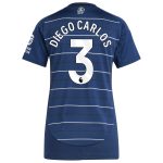 aston villa adidas third shirt 2024-25 – womens with diego carlos 3 printing Collection - Official Aston Villa Shirts & Jerseys