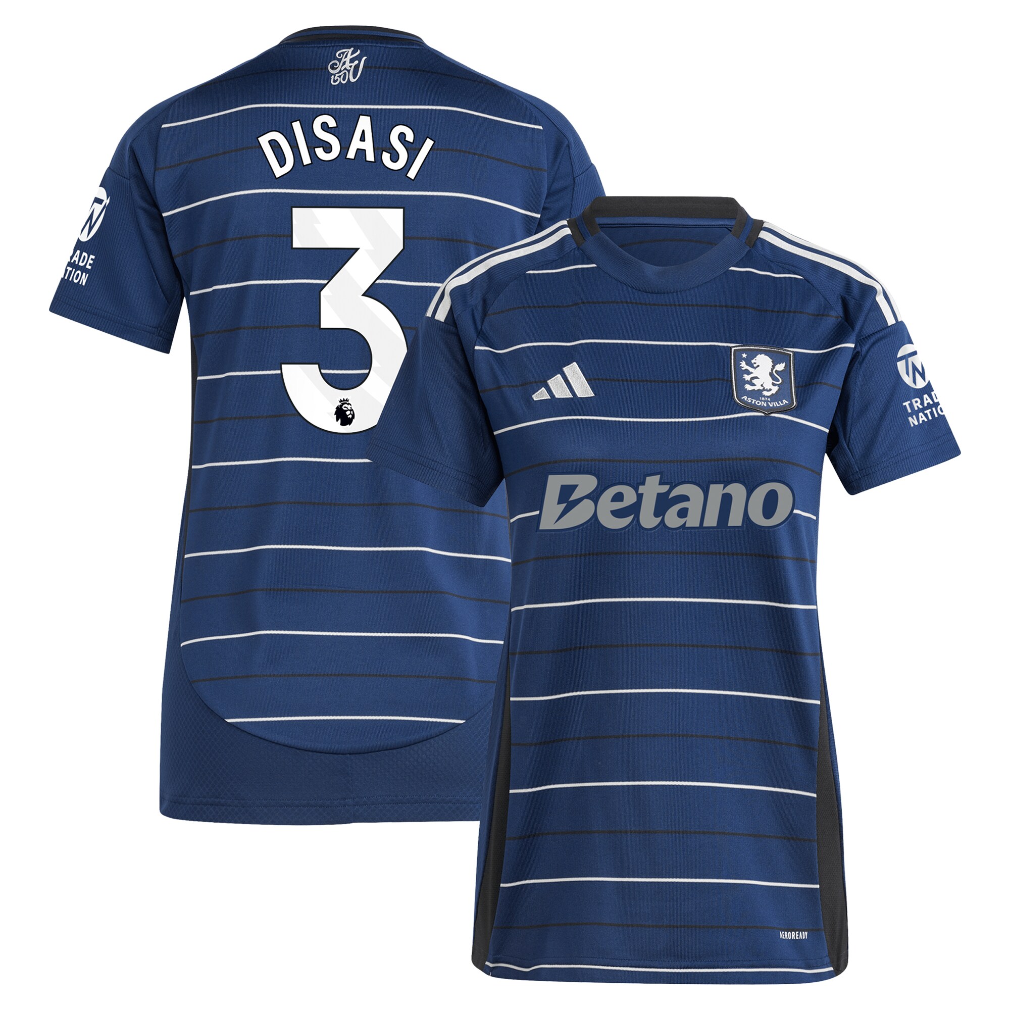 aston villa adidas third shirt 2024-25 – womens with disasi 3 printing Collection - Official Aston Villa Shirts & Jerseys