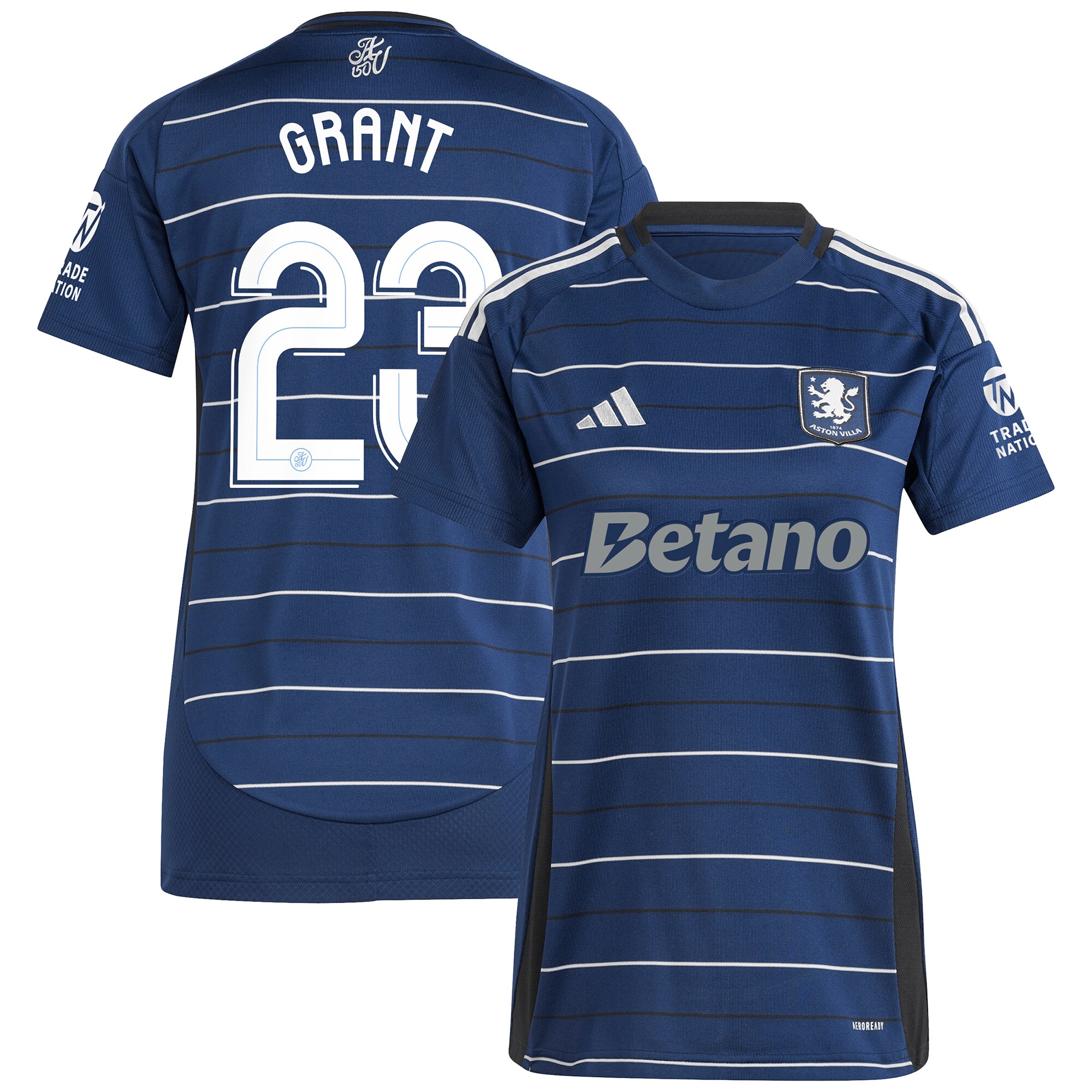 aston villa adidas third shirt 2024-25 – womens with grant 23 cup printing Collection - Official Aston Villa Shirts & Jerseys