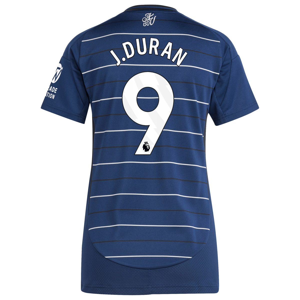 aston villa adidas third shirt 2024-25 – womens with j.duran 9 printing Collection - Official Aston Villa Shirts & Jerseys
