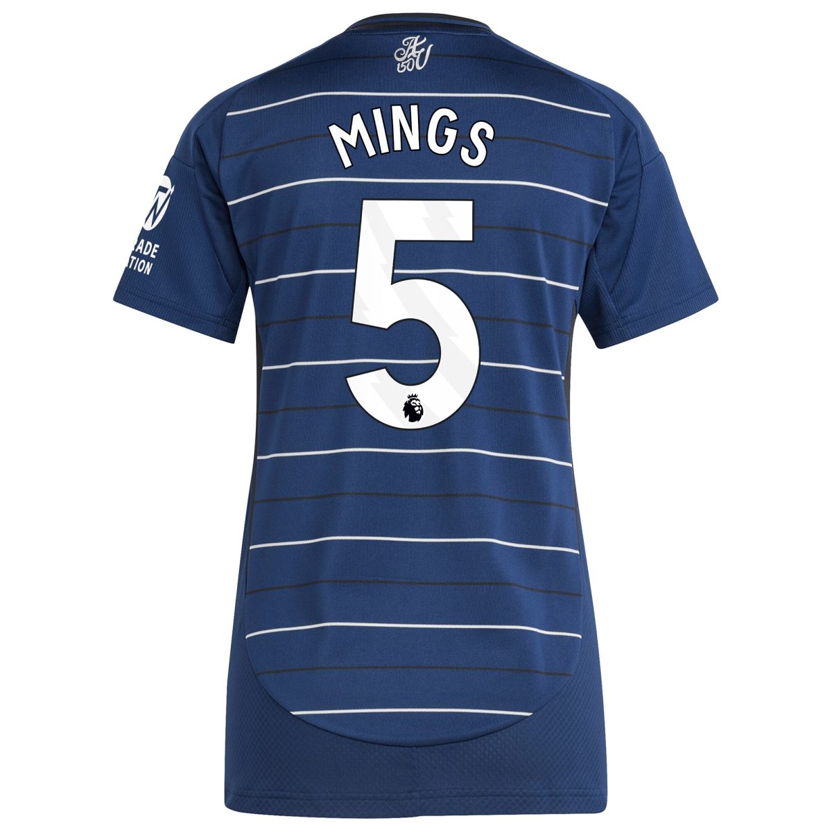 aston villa adidas third shirt 2024-25 – womens with mings 5 printing Collection - Official Aston Villa Shirts & Jerseys