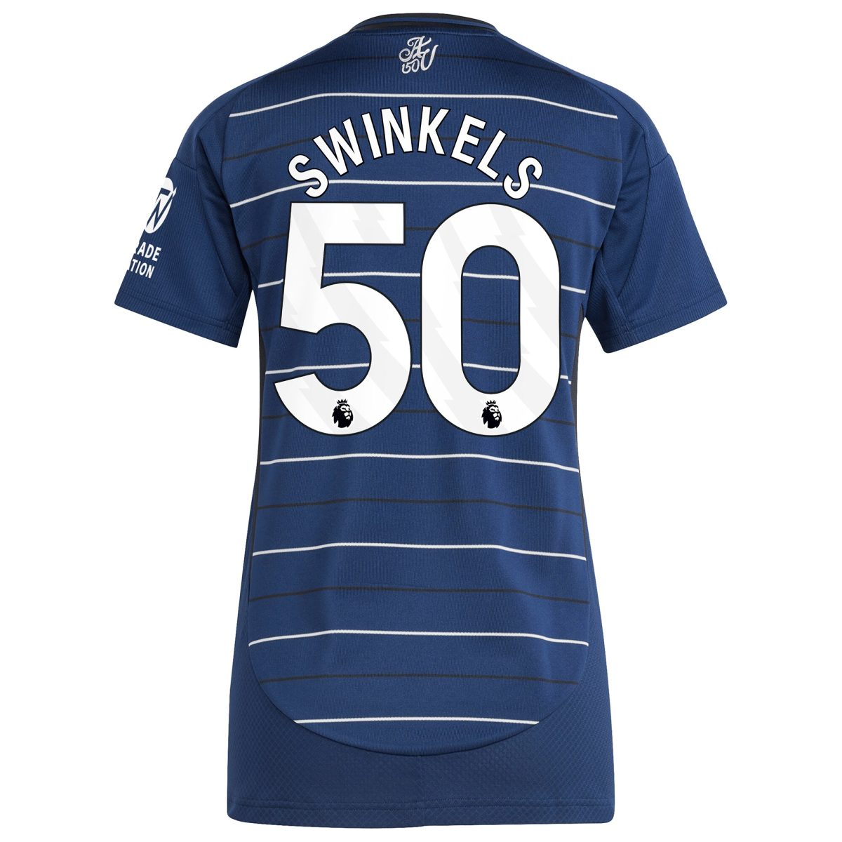 aston villa adidas third shirt 2024-25 – womens with swinkels 50 printing Collection - Official Aston Villa Shirts & Jerseys