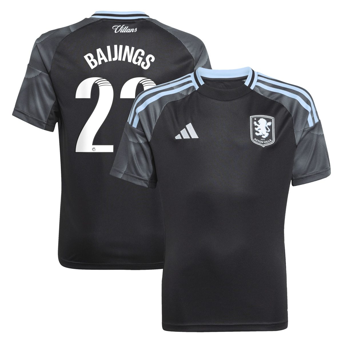aston villa adidas wsl away shirt 2025-26 – kids with baijings 22 printing Collection - Official Aston Villa Shirts & Jerseys