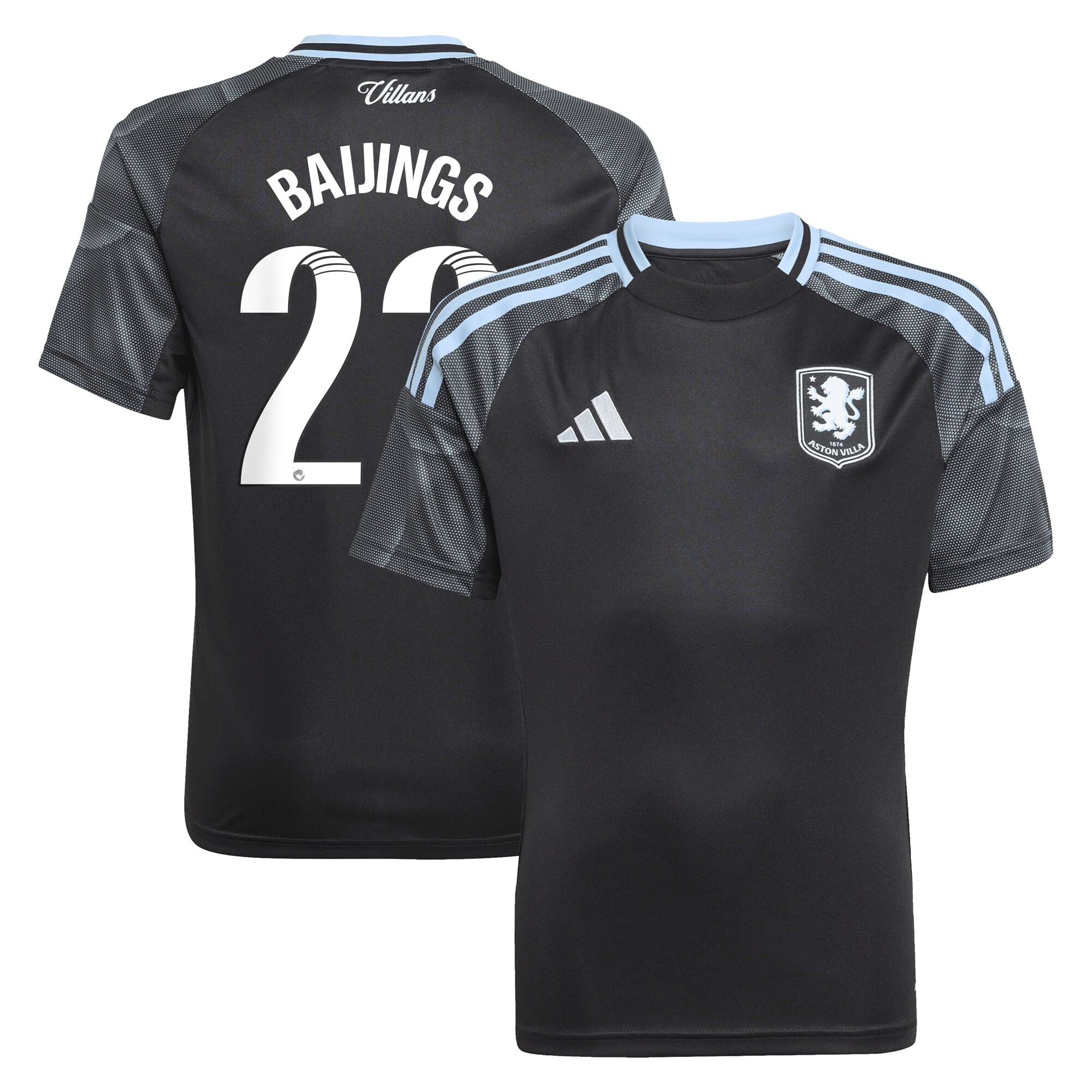 aston villa adidas wsl away shirt 2025-26 – kids with baijings 22 printing Collection - Official Aston Villa Shirts & Jerseys