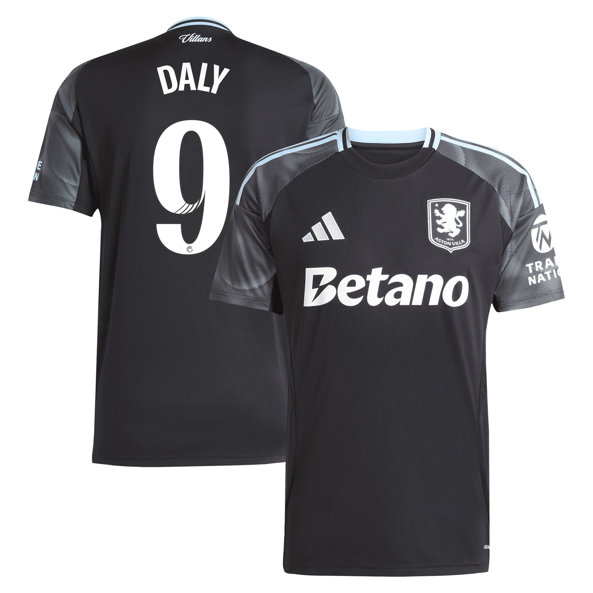 aston villa adidas wsl away shirt 2025-26 with daly 9 printing Collection - Official Aston Villa Shirts & Jerseys