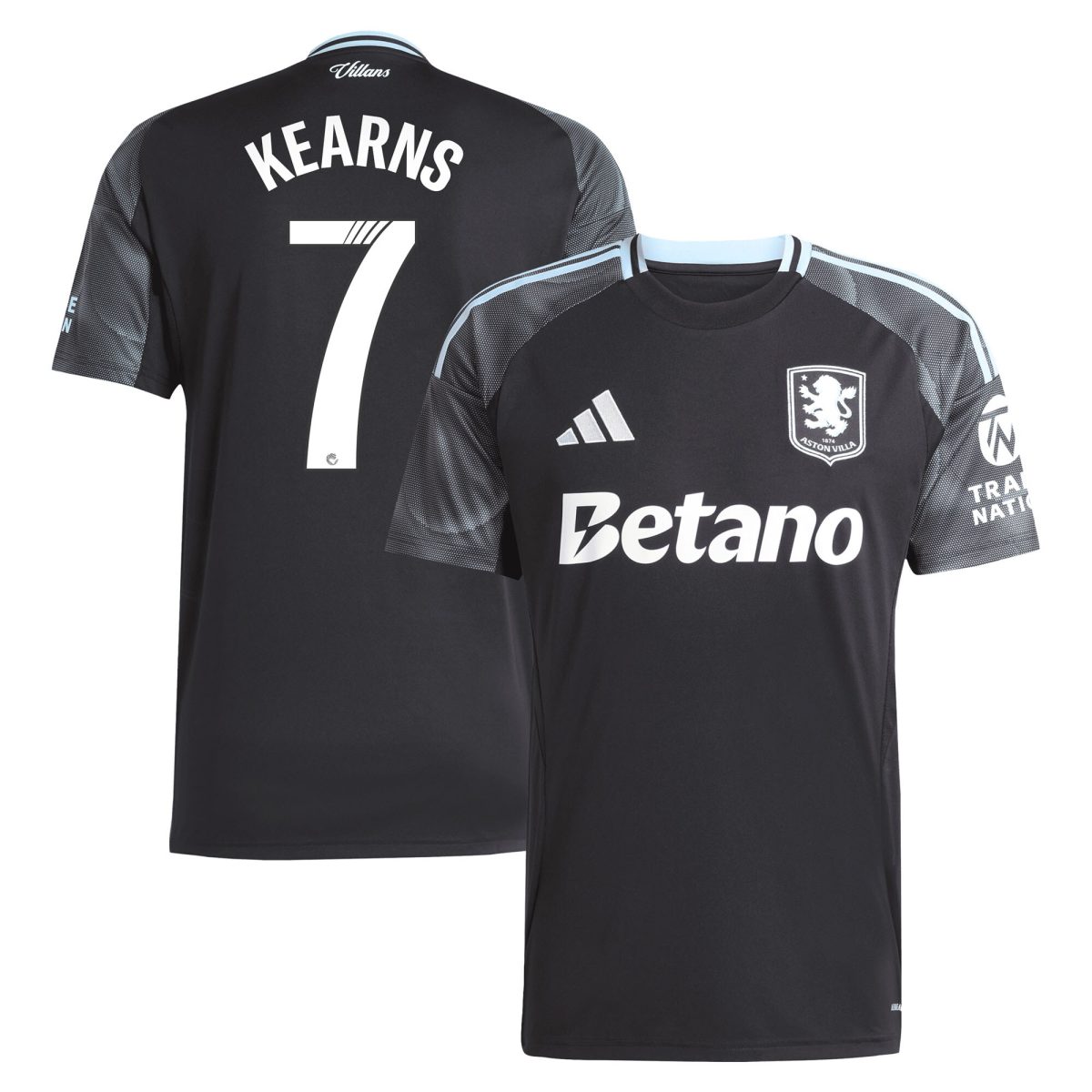 aston villa adidas wsl away shirt 2025-26 with kearns 7 printing Collection - Official Aston Villa Shirts & Jerseys