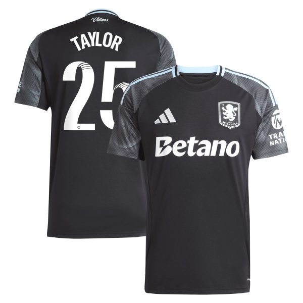 aston villa adidas wsl away shirt 2025-26 with taylor 25 printing Collection - Official Aston Villa Shirts & Jerseys