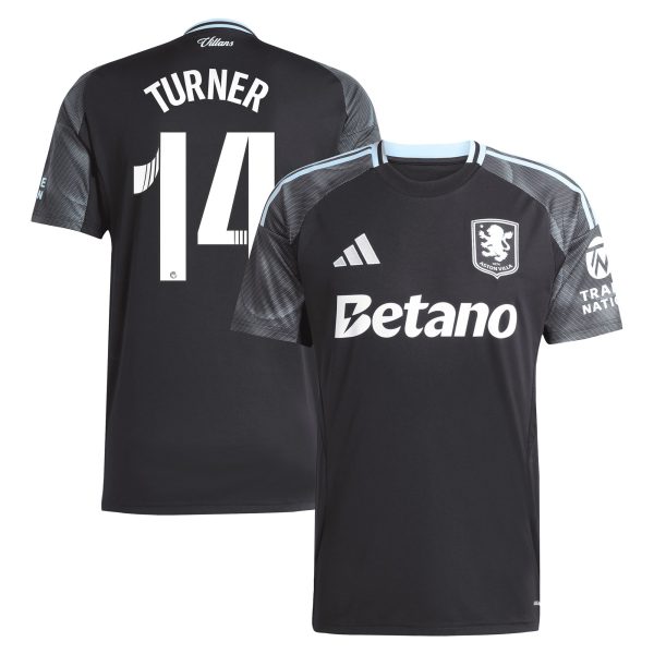 aston villa adidas wsl away shirt 2025-26 with turner 14 printing Collection - Official Aston Villa Shirts & Jerseys