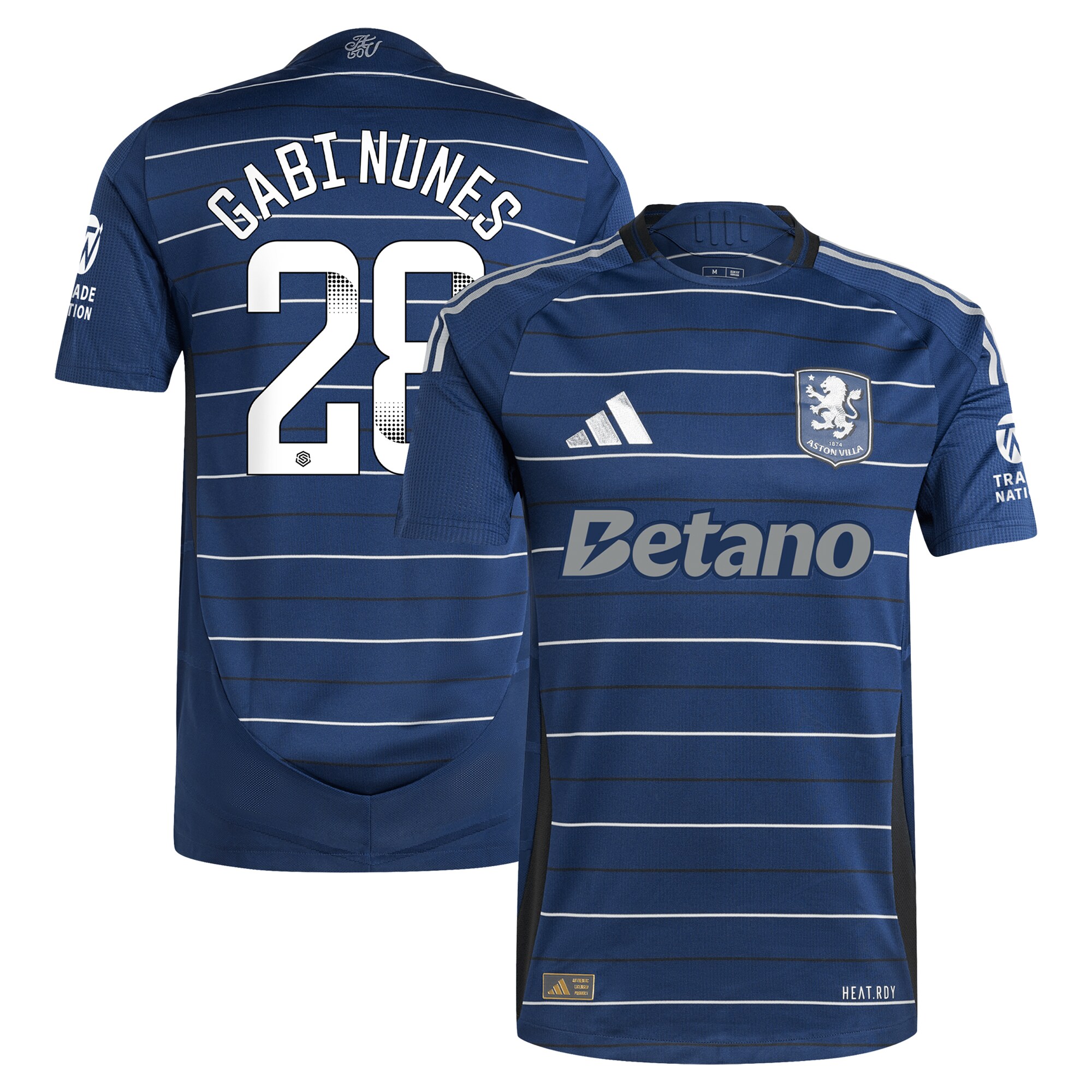 aston villa adidas wsl third authentic shirt 2024-25 with gabi nunes 28 printing Collection - Official Aston Villa Shirts & Jerseys