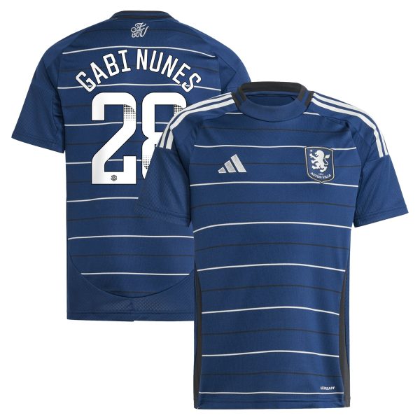 aston villa adidas wsl third shirt 2024-25 – kids with gabi nunes 28 printing Collection - Official Aston Villa Shirts & Jerseys