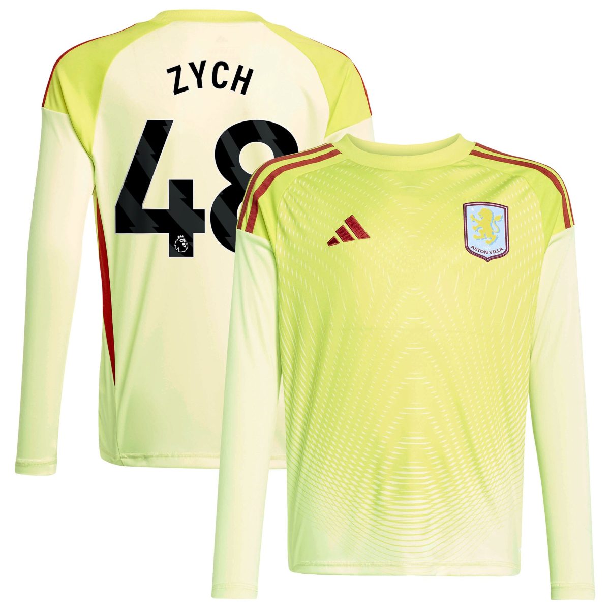 aston villa away goalkeeper shirt 2025-26 – kids with zych 48 printing Collection - Official Aston Villa Shirts & Jerseys