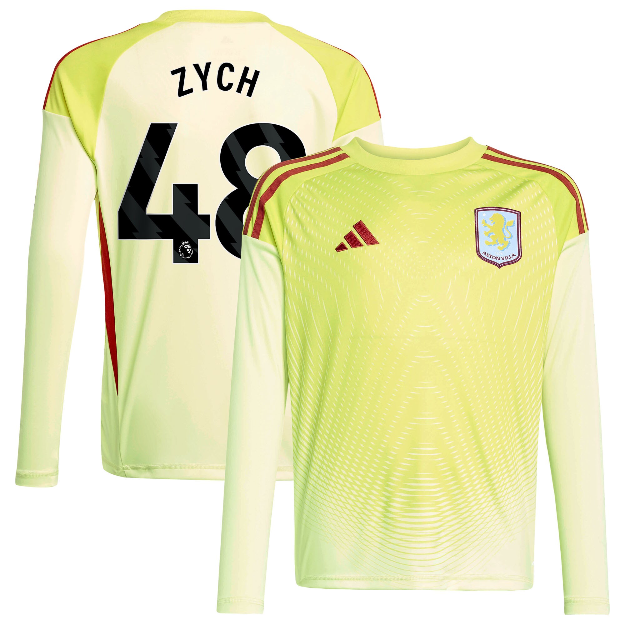 aston villa away goalkeeper shirt 2025-26 – kids with zych 48 printing Collection - Official Aston Villa Shirts & Jerseys