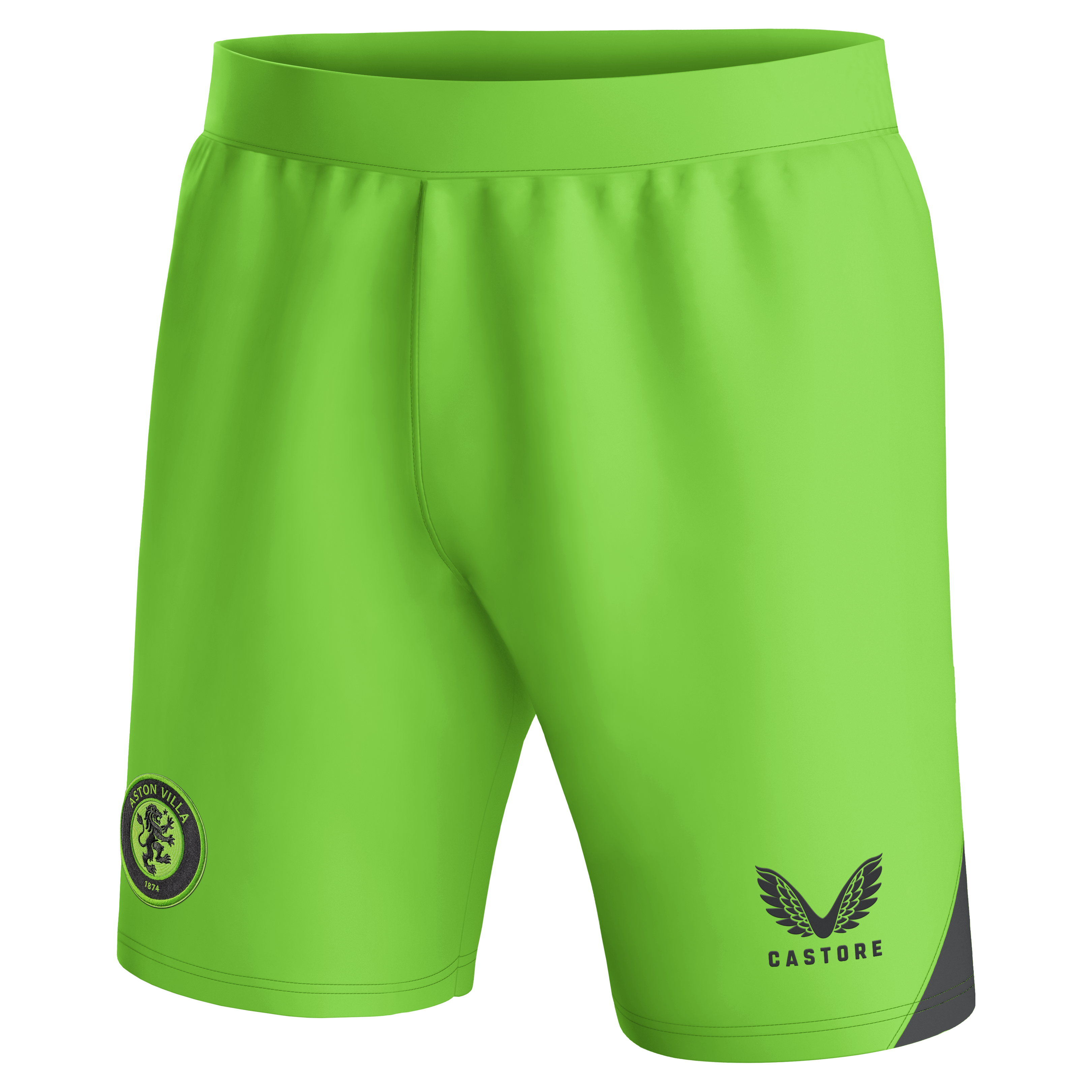 aston villa castore away goalkeeper shorts 2023-24 – kids – 13385917 with custom printing Collection - Official Aston Villa Shirts & Jerseys