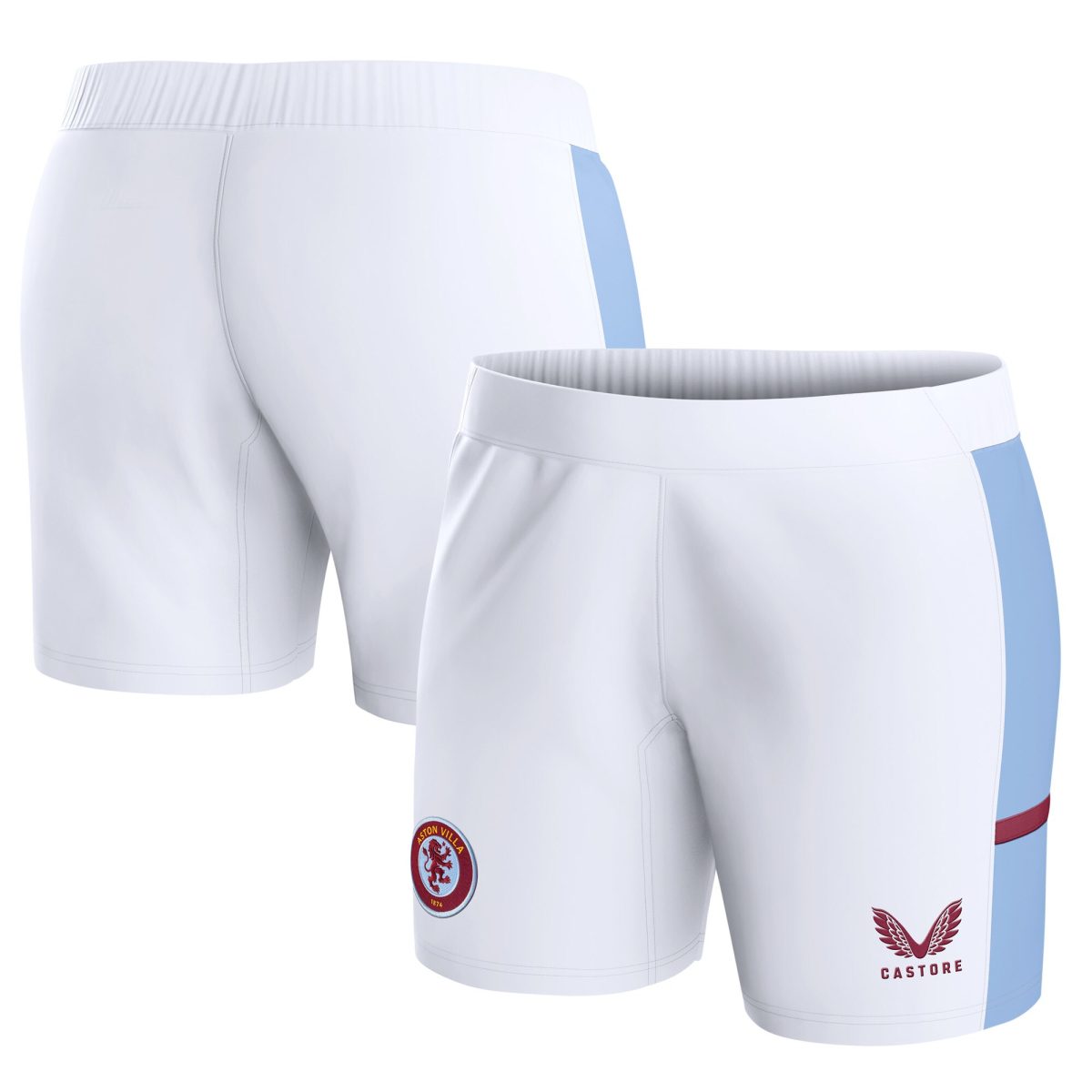 aston villa castore home shorts 2023-24 – womens with custom printing Collection - Official Aston Villa Shirts & Jerseys