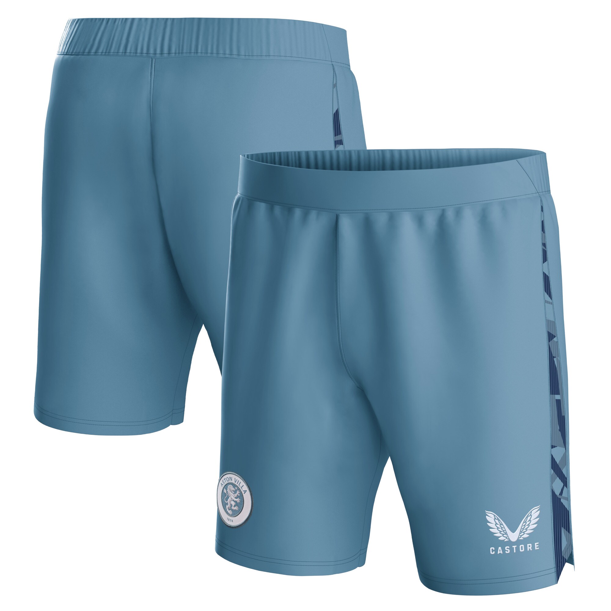 aston villa castore third shorts 2023-24 – kids with custom printing Collection - Official Aston Villa Shirts & Jerseys