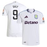 aston villa wsl adidas away authentic shirt 2024-25 with daly 9 printing Collection - Official Aston Villa Shirts & Jerseys