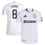 aston villa wsl adidas away authentic shirt 2024-25 with nobbs 8 printing Collection - Official Aston Villa Shirts & Jerseys