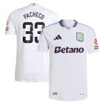 aston villa wsl adidas away authentic shirt 2024-25 with pacheco 33 printing Collection - Official Aston Villa Shirts & Jerseys