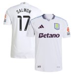 aston villa wsl adidas away authentic shirt 2024-25 with salmon 17 printing Collection - Official Aston Villa Shirts & Jerseys