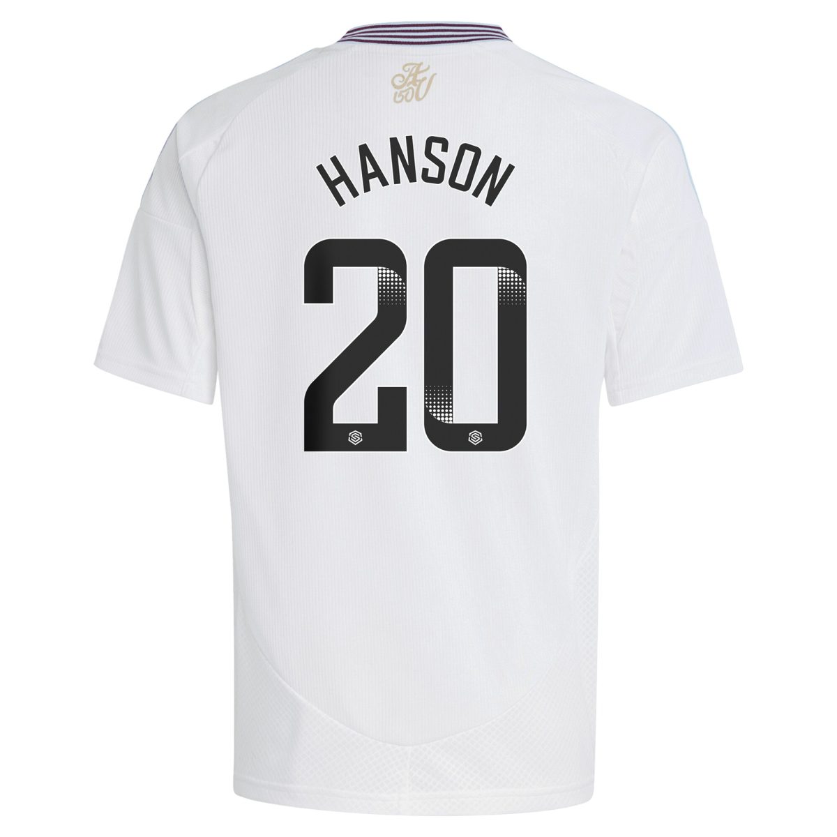 aston villa wsl adidas away shirt 2024-25 – kids with hanson 20 printing Collection - Official Aston Villa Shirts & Jerseys