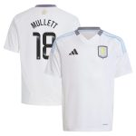 aston villa wsl adidas away shirt 2024-25 – kids with mullett 18 printing Collection - Official Aston Villa Shirts & Jerseys