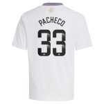 aston villa wsl adidas away shirt 2024-25 – kids with pacheco 33 printing Collection - Official Aston Villa Shirts & Jerseys