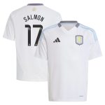 aston villa wsl adidas away shirt 2024-25 – kids with salmon 17 printing Collection - Official Aston Villa Shirts & Jerseys