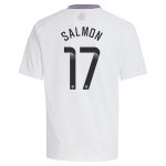 aston villa wsl adidas away shirt 2024-25 – kids with salmon 17 printing Collection - Official Aston Villa Shirts & Jerseys