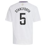 aston villa wsl adidas away shirt 2024-25 – kids with staniforth 5 printing Collection - Official Aston Villa Shirts & Jerseys