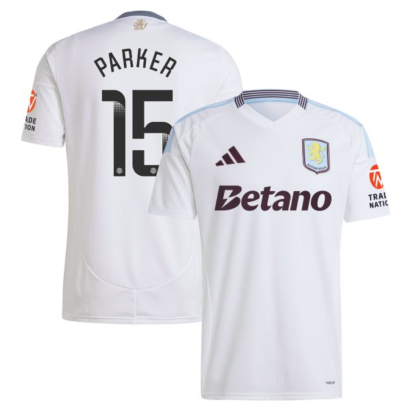 aston villa wsl adidas away shirt 2024-25 with parker 15 printing Collection - Official Aston Villa Shirts & Jerseys