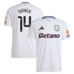 aston villa wsl adidas away shirt 2024-25 with turner 14 printing Collection - Official Aston Villa Shirts & Jerseys