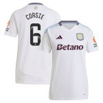 aston villa wsl adidas away shirt 2024-25 – womens with corsie 6 printing Collection - Official Aston Villa Shirts & Jerseys