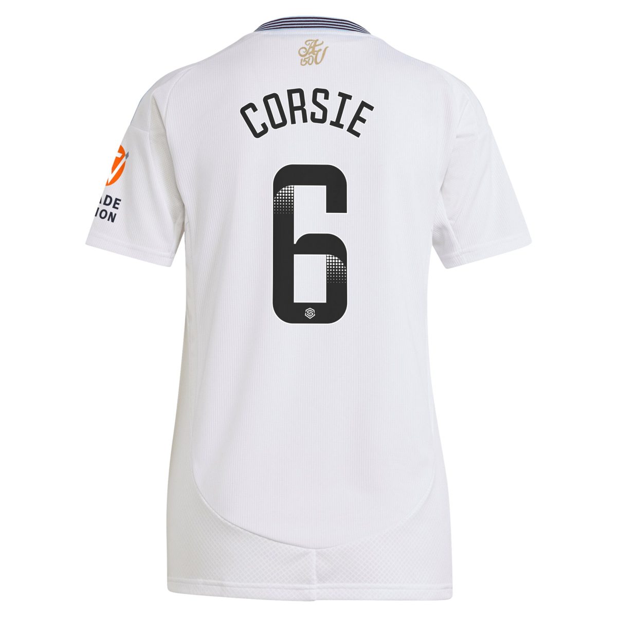 aston villa wsl adidas away shirt 2024-25 – womens with corsie 6 printing Collection - Official Aston Villa Shirts & Jerseys