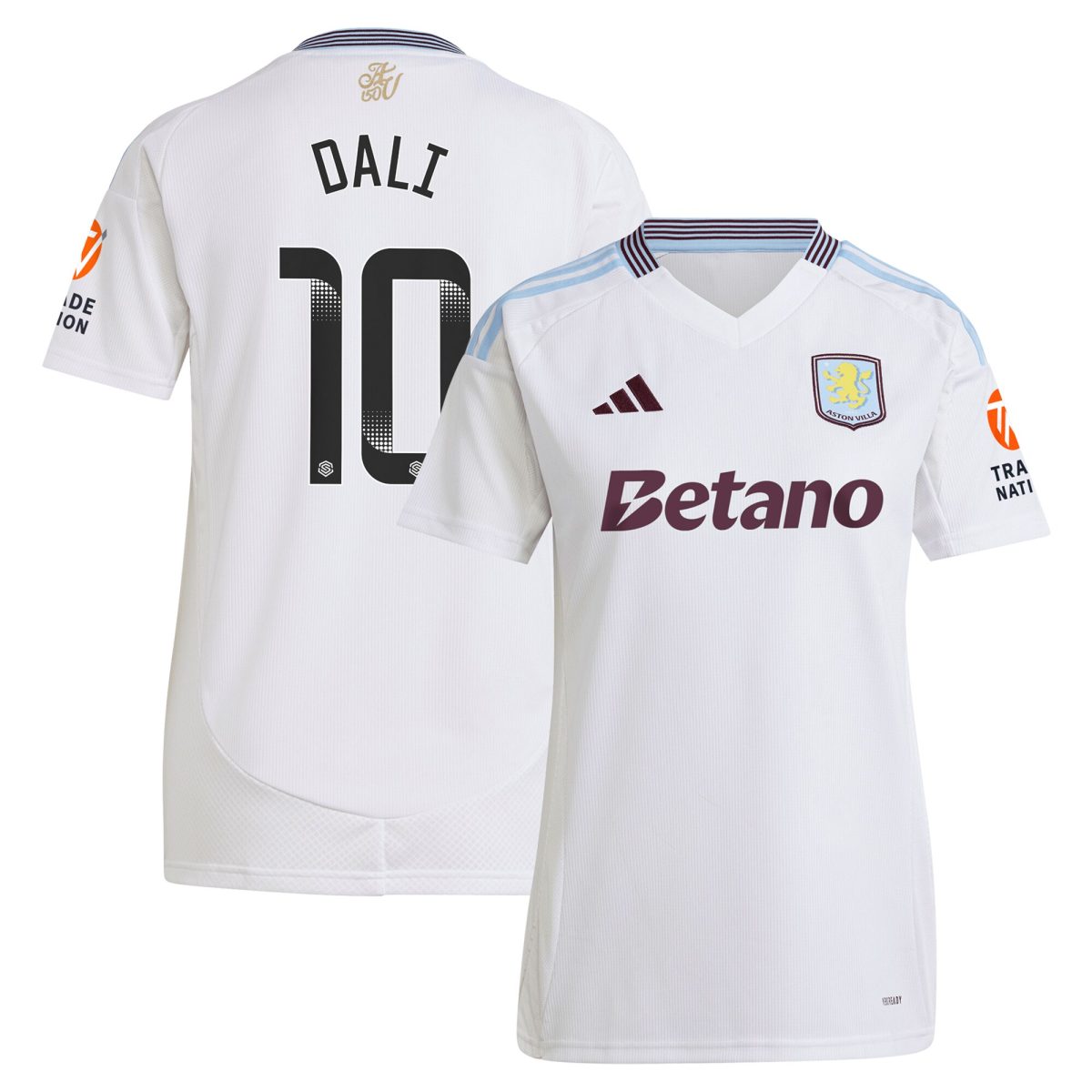 aston villa wsl adidas away shirt 2024-25 – womens with dali 10 printing Collection - Official Aston Villa Shirts & Jerseys