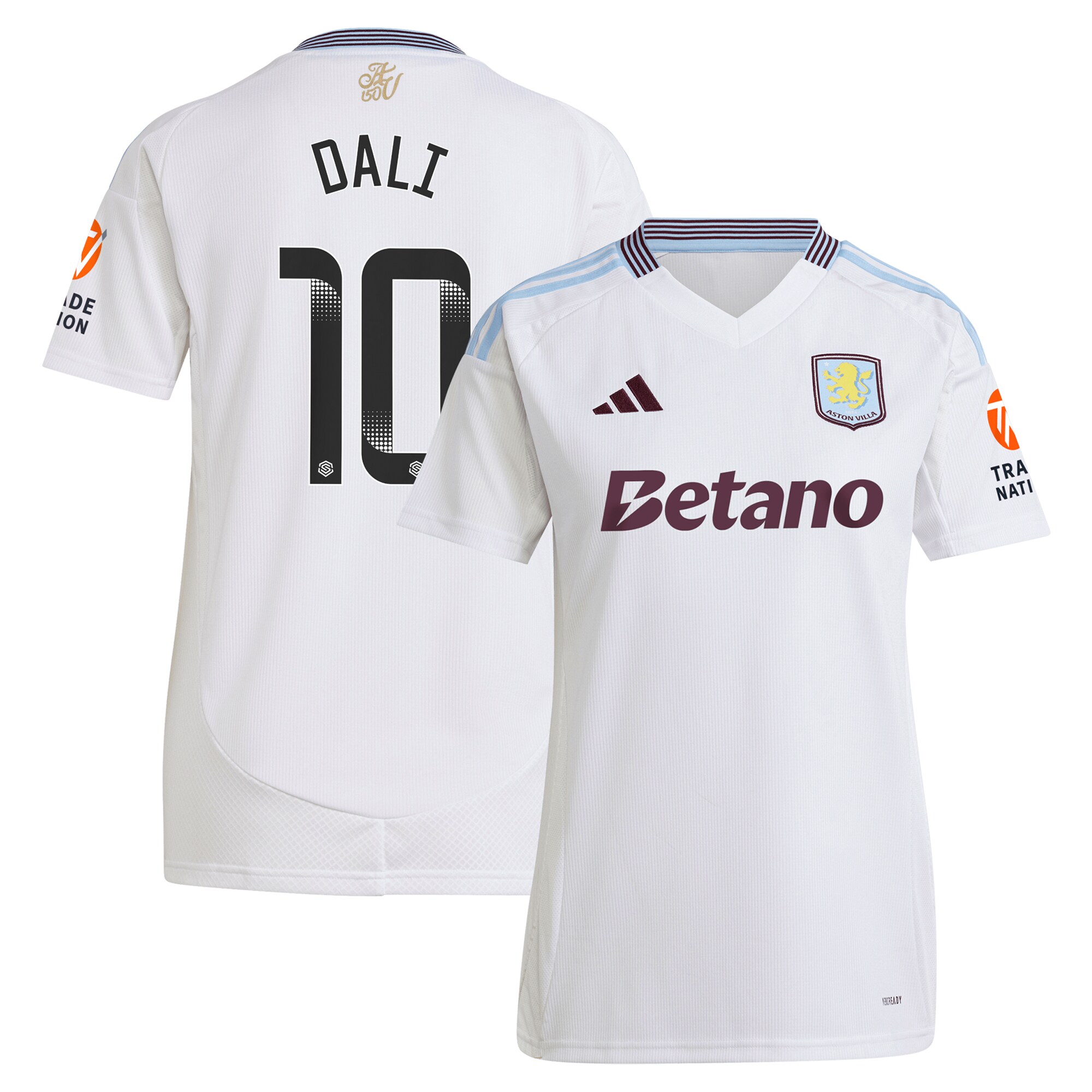 aston villa wsl adidas away shirt 2024-25 – womens with dali 10 printing Collection - Official Aston Villa Shirts & Jerseys