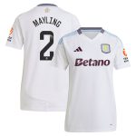 aston villa wsl adidas away shirt 2024-25 – womens with mayling 2 printing Collection - Official Aston Villa Shirts & Jerseys